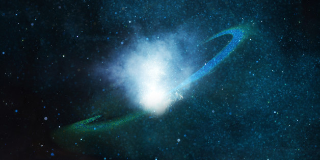 Space image in the studio