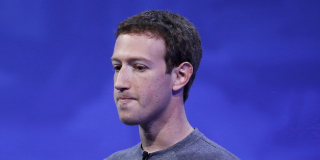 Facebook CEO Mark Zuckerberg speaks on stage during the Facebook F8 conference in San Francisco, California April 12, 2016. REUTERS/Stephen Lam