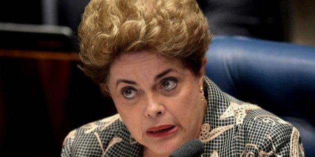 Dilma Rousseff témoigne devant le Congrès le 29, 2016 août 2016 à Brasilia