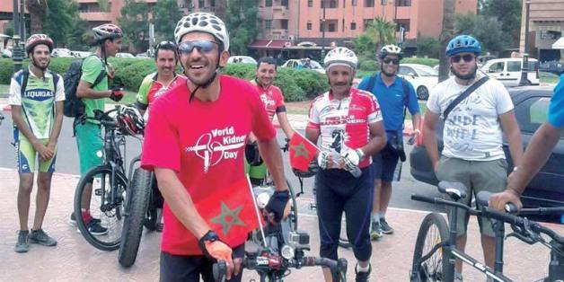 Mohamed Amine Moustanjidi a fait Amsterdam-Marrakech à vélo