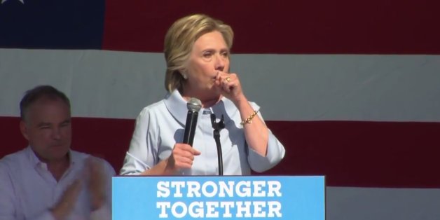 Cette interminable quinte de toux de Hillary Clinton a survolté les pro-Trump