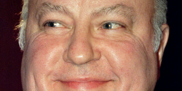 Prominent cable-TV figure Roger Ailes appears at a press conference in New York January 30 where he was named to head the new Fox 24-hour news network. News Corporation chief Rupert-Murdoch, who made the announcement, said he would spend $80 million a year on the project