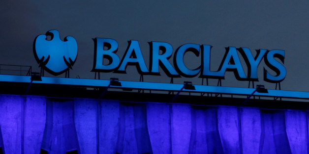 The logo of Barclays is seen on the top of one of its branch in Madrid, Spain, March 22, 2016. REUTERS/Sergio Perez/File Photo