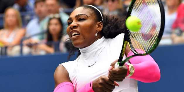 Serena Williams steht am Mittwoch im Viertelfinale der US Open in New York