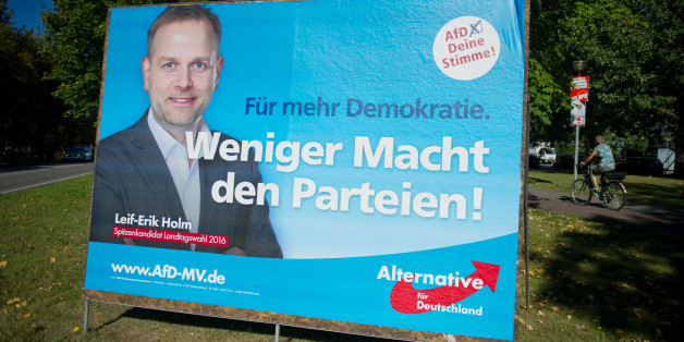 Der AfD-Spitzenkandidat Leif-Erik Holm
