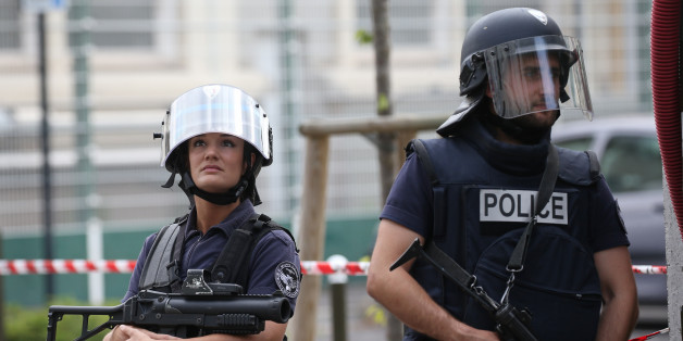 Polizisten in Paris