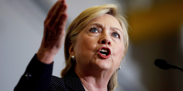 FILE PHOTO -- U.S. Democratic presidential nominee Hillary Clinton speaks at Futuramic Tool & Engineering in Warren, Michigan August 11, 2016. REUTERS/Chris Keane/File Photo