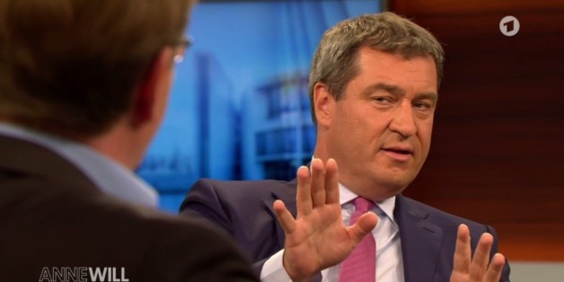 Markus Söder bei "Anne Will"
