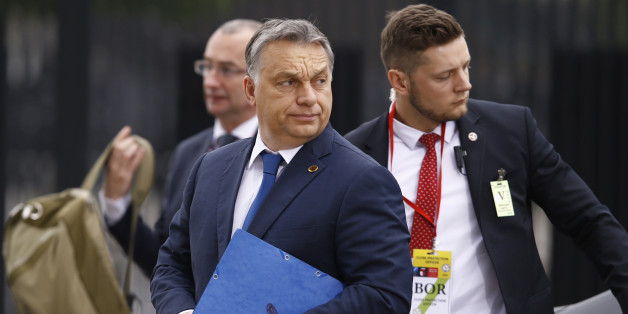 Ungarns Premierminister Viktor Orban bei einem Nato-Treffen in Polen