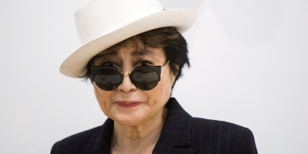Artist Yoko Ono she stands in the exhibit "Half-A-Room" at the Museum of Modern Art exhibition dedicated exclusively to her work, titled âYoko Ono: One Woman Show, 1960â1971â, in New York May 12, 2015. REUTERS/Lucas Jackson