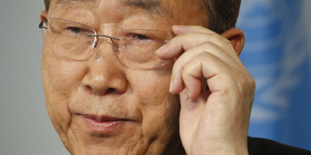United Nations Secretary-General Ban Ki-moon speaks during an interview at U.N. headquarters, Friday Sept. 9, 2016. (AP Photo/Bebeto Matthews)