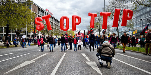 Anti-TTIP Demonstranten