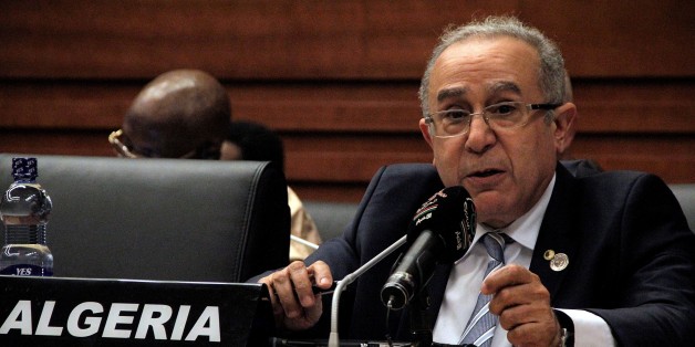ADDIS ABABA, ETHIOPIA - JANUARY 28: Algeria's Foreign Minister Ramtan Lamamra attends the 5th meeting of International Contact Group for Libya, at the African Union headquarters in Addis Ababa, Ethiopia on January 28, 2016. (Photo by Minasse Wondimu Hailu/Anadolu Agency/Getty Images)