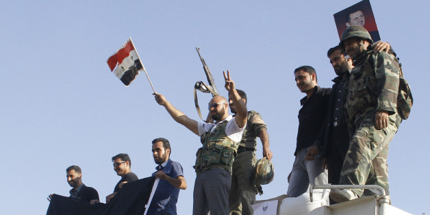 Des soldats loyalistes à Homs, 5 juin 2013 (archives)