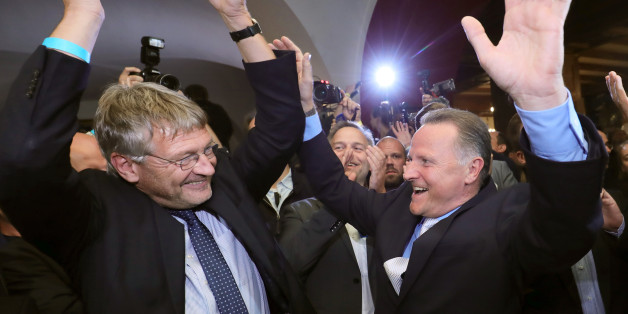 Feierlaune bei der AfD