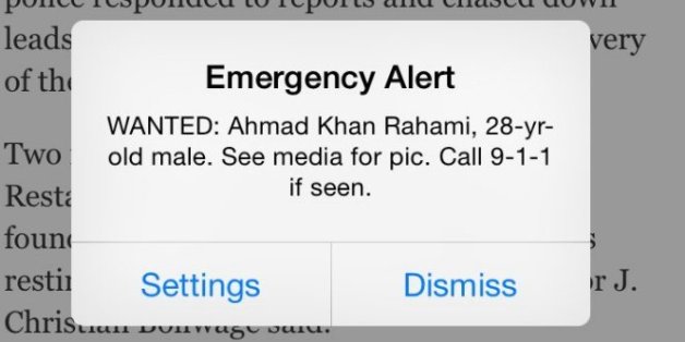 Explosion à Chelsea: pourquoi tous les utilisateurs d'iPhone à New York ont reçu une alerte sur le suspect recherché