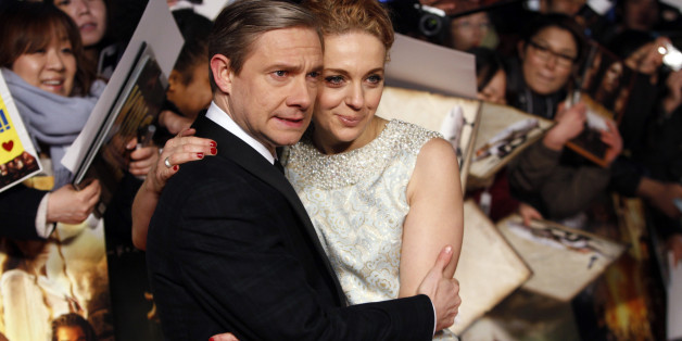 Martin Freeman und Amanda Abbington bekamen für "Sherlock" einen Emmy - während dessen wurde ihre Handtasche gestohlen