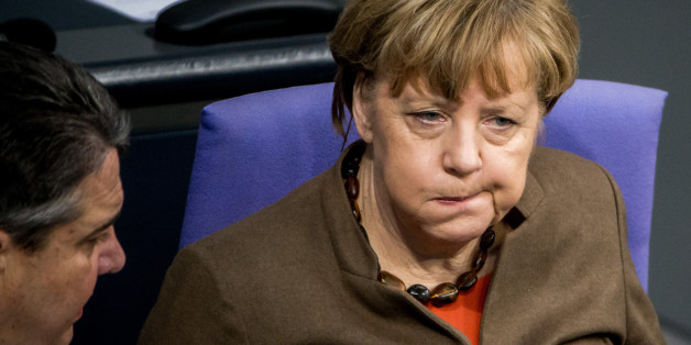Bundeskanzlerin Angela Merkel und Wirtschaftsminister Sigmar Gabriel