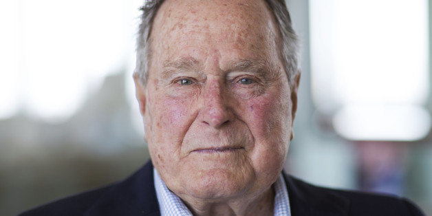George H.W. Bush will in der US-Wahl anscheinend Hillary Clinton wählen.