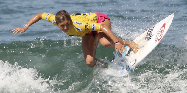 La Française Pauline Ado a été sacrée pour la 3e année consécutive championne d'Europe de la World Surf League