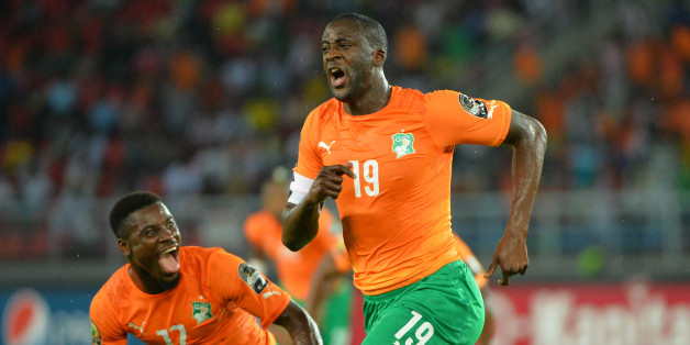 Cotes d'Ivoire ,s Yaya Toure during the 2015 Orange Africa Cup of Nations semi final Congo vs Cote d'Ivoire in Bata Equatorial Guinea on Fevrier 4 2015. Photo by Christian Liewig (Photo by liewig christian/Corbis via Getty Images)