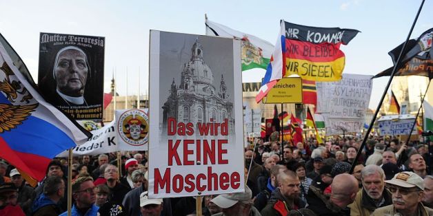 Pegida-Demonstration in Dresden