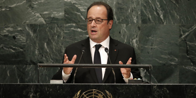 Le président français François Hollande à l'Assemblée générale de l'ONU, New York, 20 septembre 2016
