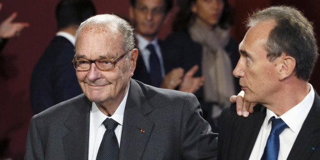 Jacques Chirac, lors de sa dernière apparition publique en 2014.