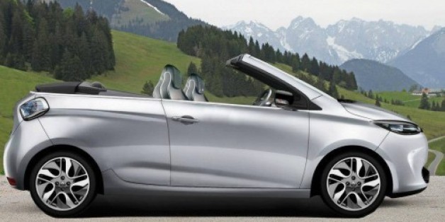 La Renault Zoé en version cabriolet