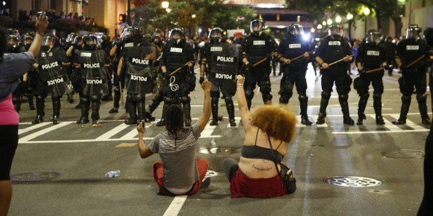 Proteste in der US-Stadt Charlotte