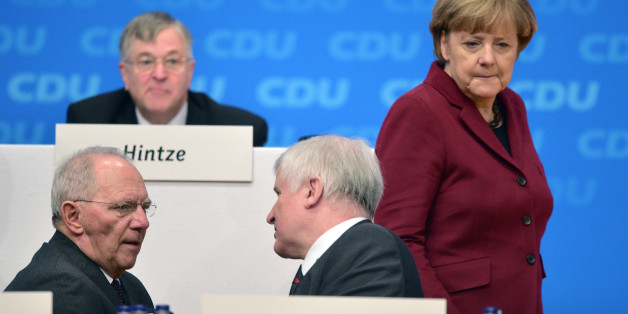 Gruppenbild mit Dame