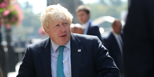 Britain's Foreign Secretary Boris Johnson arrives for the Informal Meeting of EU Foreign Ministers in Bratislava, Slovakia, Friday, Sept. 2, 2016. EU foreign ministers gather for a two-day informal meeting in the Slovak capital, where they will discuss Turkey, Ukraine and counter-terrorism. (AP Photo/Petr David Josek)
