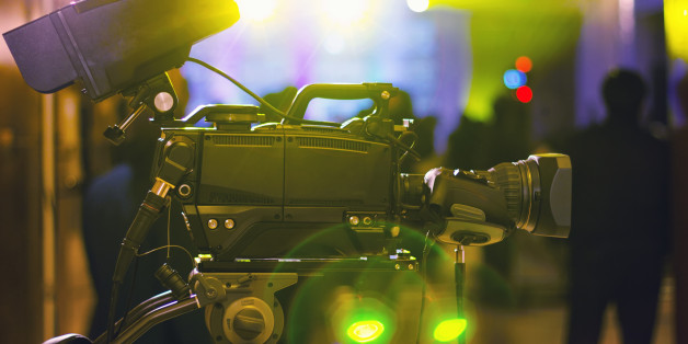 video camera for news tv broadcasting