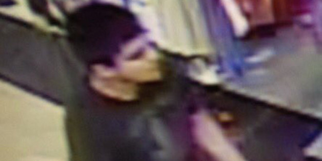 This video image provided by Skagit County Department of Emergency Management shows a suspect wanted by the authorities regarding a shooting at the Cascade Mall in Burlington, Wash., Friday, Sept. 23, 2016. Authorities in Washington State say several people have been killed during a shooting at a mall north of Seattle and that at least one suspect remains at large. (Skagit County Department of Emergency Management via AP)