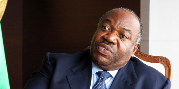 Gabon President Ali Bongo Ondimba speaks during an interview in Libreville, Gabon, May 22, 2014. REUTERS/Emma Farge/File Photo