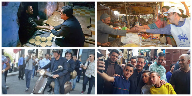 Durant la campagne, les politiques redeviennent des gens normaux (pour les photos)