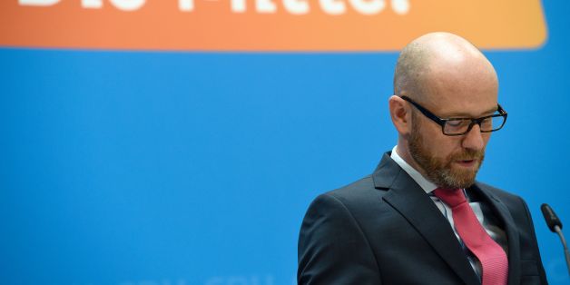 Peter Tauber, Secretary General of the CDU, speaks after the state elections in Mecklenburg-Western Pomerania on September 5, 2016 in Berlin.
Merkel's conservative Christian Democratic Union (CDU) won just 19 percent in its worst ever score in the ex-communist northeastern state, while the Social Democrats maintained top place with over 30 percent. / AFP / ODD ANDERSEN (Photo credit should read ODD ANDERSEN/AFP/Getty Images)