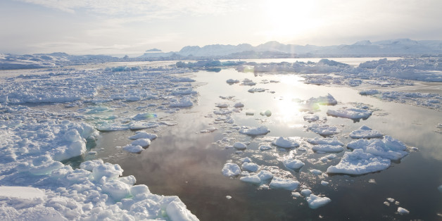 Tiniteqilaaq and sea ice in winter, E. Greenland