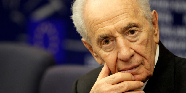 Israel's President Shimon Peres attends a press conference at the European Parliament in Strasbourg, France March 12, 2013. REUTERS/Jean-Marc Loos/File Photo
