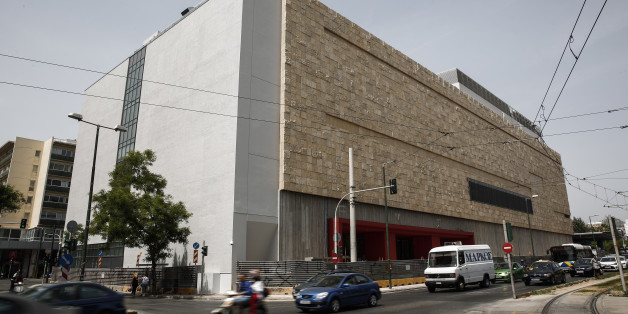 A view of the National Museum of Contemporary Art in Athens, Greece, on Saturday, May 16, 2015. The ministry of Culture and Sports organized a media tour at the museum which is expected to open its gates for the public within the year. (AP Photo/Yorgos Karahalis)