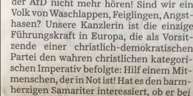 Ein 80-Jähriger ärgerte sich über die AfD und landete einen viralen Hit auf Facebook.