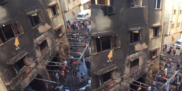 Un incendie ravage trois immeubles et un magasin à Salé