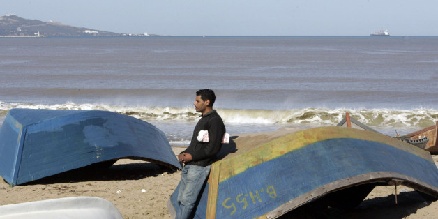 Marketing graduate Belbai Abdelghani is pictured at Sidi Salem beach, 600 km (372 mi) west of Algiers. Picture taken February 05, 2009. Up to half of Algeria's young men are tempted by illegal migration to Europe. To match feature ALGERIA-MIGRANTS REUTERS/Louafi Larbi (ALGERIA)
