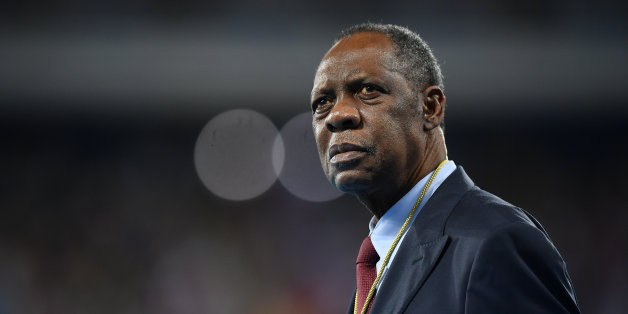 Rio , Brazil - 18 August 2016; Issa Hayatou, IOC member, at the Olympic Stadium, Maracanã, during the 2016 Rio Summer Olympic Games in Rio de Janeiro, Brazil. (Photo By Brendan Moran/Sportsfile via Getty Images)