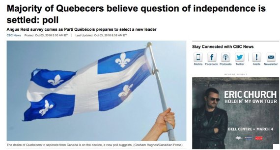 sondage qc