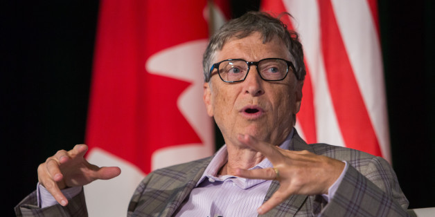 Bill Gates, co-founder of Microsoft Corp., speaks during the Emerging Cascadia Innovation Corridor Conference in Vancouver, British Columbia, Canada, on Tuesday, Sept. 20, 2016. The conference focused on the creation of a new global hub for innovation and economic development. Photographer: Ben Nelms/Bloomberg via Getty Images