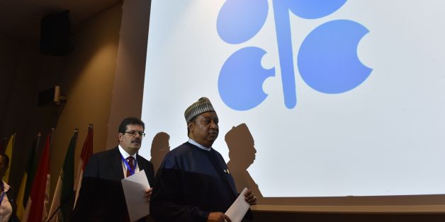 Le secrétaire général de l’OPEP, le Nigérian Mohammed Barkindo à Alger, le 28 septembre