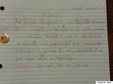dictee francais