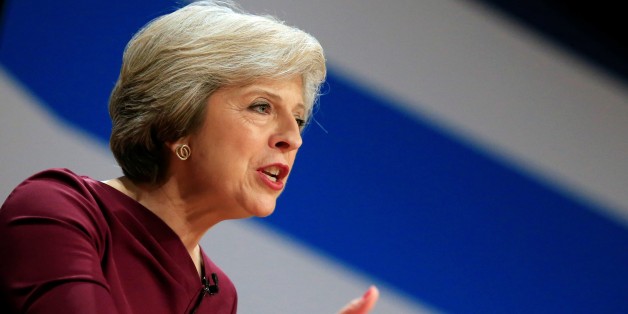 Die britische Premierministerin Theresa May