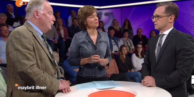 Alexander Gauland bei "Maybrit Ilner"